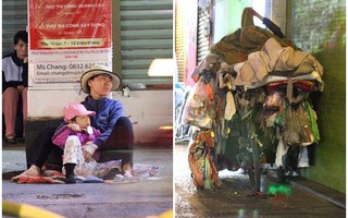 Hàng trăm người vô gia cư ngồi co ro trên vỉa hè đêm 29 Tết và sự nồng ấm của người Sài Gòn