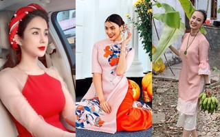 3 ngày Tết ai cũng xúng xính áo dài cách tân nhưng đây mới là 3 kiểu được các người đẹp Vbiz diện nhiều nhất