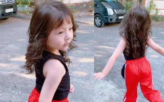 Cadie Mộc Trà khác lạ đón Tết, mẹ Elly Trần bật mí đây là lần đầu tiên con gái được "điệu bộ" như vậy