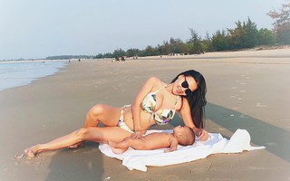 Nữ MC từng đăng tin tuyển chồng bức xúc vì ảnh bầu sữa của mình bị "chôm" đi quảng cáo thuốc nở ngực