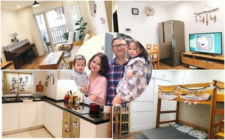 Kinh nghiệm thú vị biến căn hộ đi thuê thành tổ ấm siêu đẹp với chi phí cực tiết kiệm của mẹ hai con Hà Thành