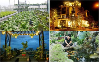 Bất ngờ với mô hình trồng rau thả cá trong căn biệt thự trị giá đến 1 triệu USD của ca sĩ Quách Thành Danh