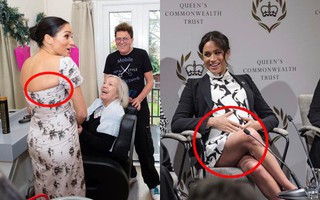 Nhìn lại loạt khoảnh khắc "đi vào lịch sử" của Meghan trong những bộ trang phục mang bầu thảm họa, khiến người dùng mạng chỉ trích hết lần này đến lần khác