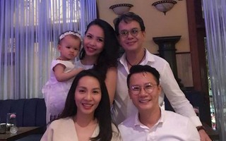 Lần đầu lộ mặt con gái út của nhạc sĩ Đức Huy và vợ kém 44 tuổi, nhưng gây chú ý lại là phát biểu về chuyện sinh con 
