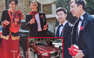 Đám cưới hot nhất hôm nay: Thiếu gia giàu nhất Trung Quốc làm phù rể, tặng "nóng" cô dâu chú rể 1 chiếc Roll Royce
