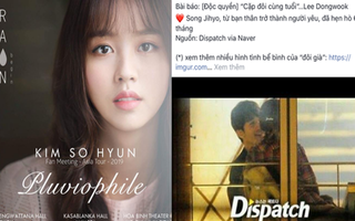 Náo loạn loạt tin tức Kbiz siêu nóng: Lee Dong Wook - Song Ji Hyo hẹn hò, Jessica và Kim So Hyun sắp tới Việt Nam