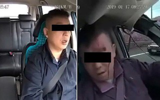 Clip: Khoảnh khắc tài xế taxi công nghệ ngủ gật dẫn đến tai nạn kinh hoàng