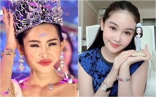 Lê Âu Ngân Anh xuất hiện với vẻ ngoài khác lạ, nhan sắc "lên hương" sau hơn 1 tháng thi Hoa hậu Liên lục địa