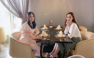 Á hậu Thanh Tú lộ vòng hai lớn bất thường sau 3 tháng kết hôn với ông xã đại gia