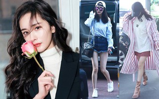 Dân tình cứ đồn thổi Dương Mịch sở hữu đôi chân đẹp nhất nhì Cbiz, vậy sự thực ra sao?