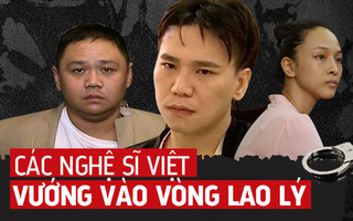 Trước Châu Việt Cường, những sao Việt từng rơi vào vòng lao lý, đánh mất cả sự nghiệp