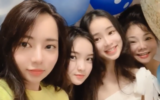 "Nhà có 3 nàng tiên" xinh từ chị đến em khiến ai cũng phải xuýt xoa xin làm con rể