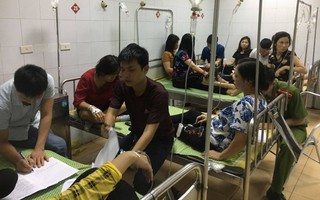 Sau bữa ăn trưa, gần 90 công nhân của công ty TNHH HaHae Việt Nam phải nhập viện cấp cứu