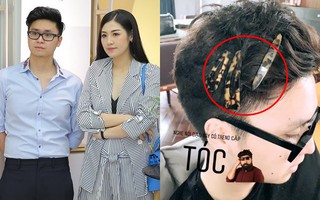 Vẫn biết Á hậu Tú Anh được chồng chiều, nhưng cam chịu để vợ "hành" thế này thì quả là hiếm có