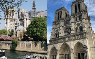 Trước khi sụp đổ một phần vì vụ cháy chấn động, Nhà thờ Đức Bà ở Paris từng là biểu tượng bình yên của cả nước Pháp