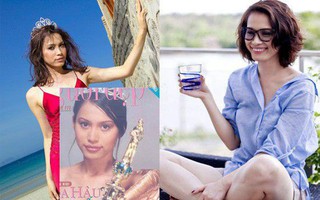Bỏ hào quang sang Mỹ, Hoa hậu Ngọc Khánh viên mãn sống đời giản dị, trồng nho phụ chồng