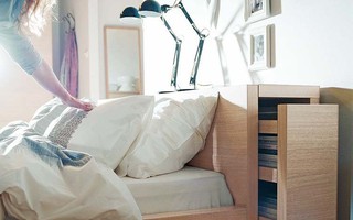 15 thiết kế lưu trữ tuyệt đẹp và gọn gàng cho phòng ngủ của bạn