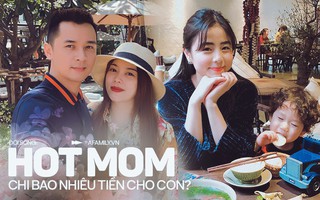 Hot mom Việt mua sắm cho con: Hằng Túi một lần quẹt thẻ cả nghìn đô, Nam Thương cho con mặc đồ của anh chị