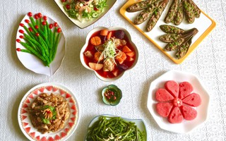 Mâm cơm tối mà ngon đẹp thế này thì chồng đi đâu cũng chỉ "tương tư" cơm nhà vợ nấu