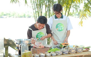 Để vợ Nhã Phương ở nhà bơ vơ, Trường Giang lại đi nấu ăn cho người này
