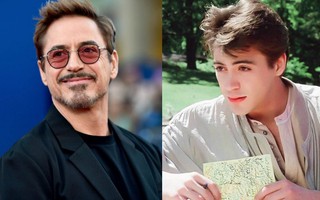"Gục ngã" trước loạt ảnh thời trẻ đẹp trai hút hồn của "Iron Man" Robert Downey Jr.