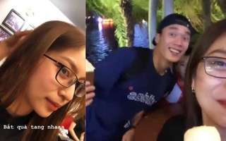 "Hẹn hò" với toàn trai đẹp, Nhật Lê còn khiến hội chị em ghen tị khi chứng kiến những hành động cực tình của Quang Hải