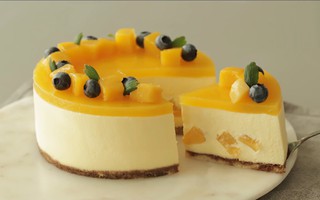 Cần gì phải đi ăn tiệm, tự mình làm bánh mousse xoài ở nhà cũng ngon đẹp không kém