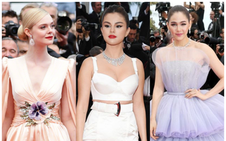 Thảm đỏ Cannes 2019: Selena khoe vòng 1 khủng, chân dài Thái Lan lại nổi bần bật nhờ váy lạ
