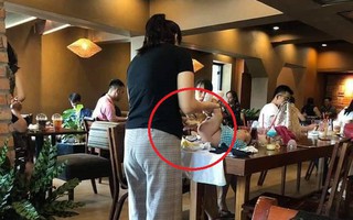 Đặt con lên bàn rồi thay tã bẩn giữa quán cà phê đông người, mẹ trẻ bị dân mạng chỉ trích dữ dội