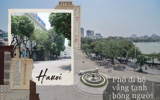 Mùng 1 Tết có là gì vì đường sá Hà Nội ngày nóng như “đổ lửa” còn vắng hơn nhiều