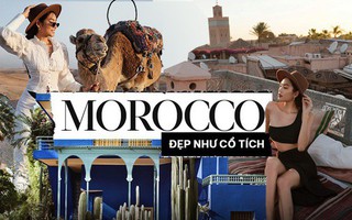 Richkid Thảo Nhi Lê “bội thu” ảnh đẹp sau chuyến đi đến Morocco - điểm đến kỳ lạ nhất thế giới: Ai bảo châu Phi chỉ có nắng và gió!