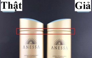 Có 7.350 chai kem chống nắng Anessa bị làm giả, để không "tiền mất tật mang" các chị em cần nhớ 2 cách phân biệt này 