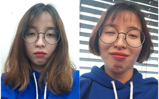 Gái xinh nhận về kết quả thê thảm khi cắt tóc vì thất tình, dân mạng chép miệng: Thấy cũng tội mà thôi vẫn cười!