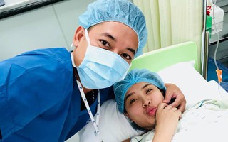 Hải Băng "vượt cạn" thành công dù gặp nhiều nguy hiểm khi mang thai lần 3