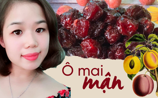 Mận chín rộ, học ngay mẹ đảm 9x làm ô mai mận để dành ăn dần thôi!