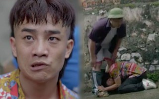 "Mê cung": Đóng cảnh nghiện mà toàn gây cười, "Giang hồ giống Khá Bảnh"... tụt quần chủ nợ rồi quỳ lạy thế này đây 