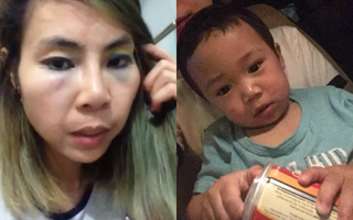 "Hot girl" Bella lang thang đi tìm con, tố có người bắt cóc Peter, đánh mình tím mặt nhưng lập tức bị dân mạng bóc mẽ