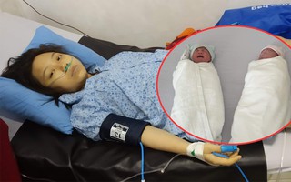 Sản phụ 20 tuổi sinh đôi 2 bé gái: Chưa kịp nhìn mặt con đã bị tiền sản giật, băng huyết nguy kịch
