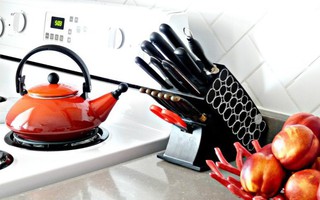 9 mẫu hộp đựng dao đẹp xuất sắc lại cực tiện dùng trong nhà bạn