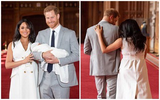 Hóa ra đằng sau hành động bế con của Hoàng tử Harry thay cho vợ và Meghan đặt tay sau lưng chồng lại mang nhiều ý nghĩa đến vậy
