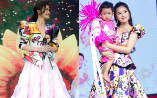 Đông Nhi, Hoàng Yến Chibi xinh đẹp duyên dáng đến ủng hộ trẻ em ung thư diễn thời trang