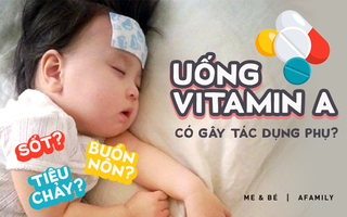 Cho con đi uống Vitamin A, các mẹ hoang mang thấy con có dấu hiệu bất thường