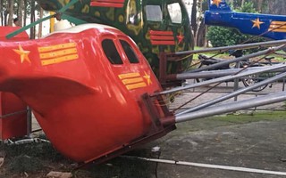 Hà Nội: Rơi máy bay mô hình trong công viên Linh Đàm, một cháu bé bị thương