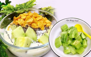 Mùa hè không sợ nóng với 2 món ngon từ dưa gang làm siêu nhanh, ăn cực đã