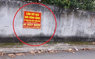 Cắm biển "Cấm đổ rác" không tác dụng, người dân chỉ thêm 1 dòng chữ này lại hiệu quả đến không ngờ
