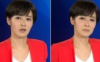 Khán giả giật mình khi nữ MC Hàn Quốc đột nhiên mặt trắng bệch, mồ hôi chảy đầm đìa khi đang dẫn chương trình trực tiếp