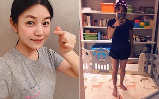 Trần Nghiên Hy giảm cân hậu sinh nở nhờ bí kíp ăn uống 4 không: Không thịt, không muối, không bột ngọt, không nước tương