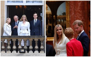Ivanka Trump xinh đẹp tựa nữ thần, xuất hiện bất ngờ bên cạnh Hoàng tử Harry và thái độ của cả hai mới là điều đáng chú ý