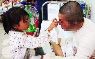 Mẹ trẻ 2 con bị chồng đốt ở Bình Thuận được ủng hộ tiền tỷ, sau đó gởi lại cho các bệnh nhân khác 350 triệu đồng