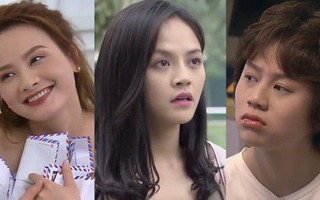 Nên dành lời khen cho tổ makeup của "Về Nhà Đi Con": họa mặt nhân vật rất hợp lý, không "sến" như phim xưa